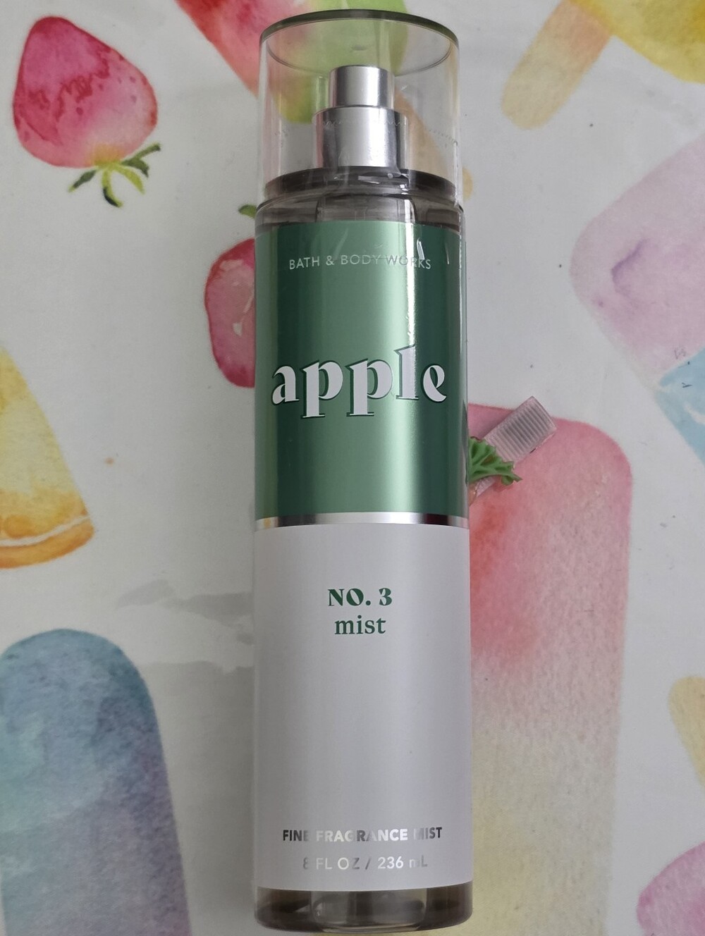 Bath & Body Works Apple No. 3 Fine Fragrance Body Mist 8oz NEW RARE